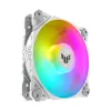 ASUS TUF GAMING TF120 ARGB WHITE EDITION tietokonekotelo ilmajäähdytin 12 cm 1 kpl
