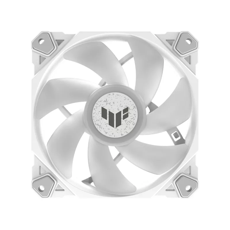 ASUS TUF GAMING TF120 ARGB WHITE EDITION tietokonekotelo ilmajäähdytin 12 cm 1 kpl
