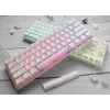 Ducky One 3 Mini Pure White näppäimistö Gaming USB saksa mekaaninen RGB