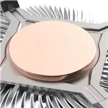 CPU-jäähdytin Akasa Al LGA1700 Thin Mini-ITX:lle — matala alumiinijäähdytyssiili