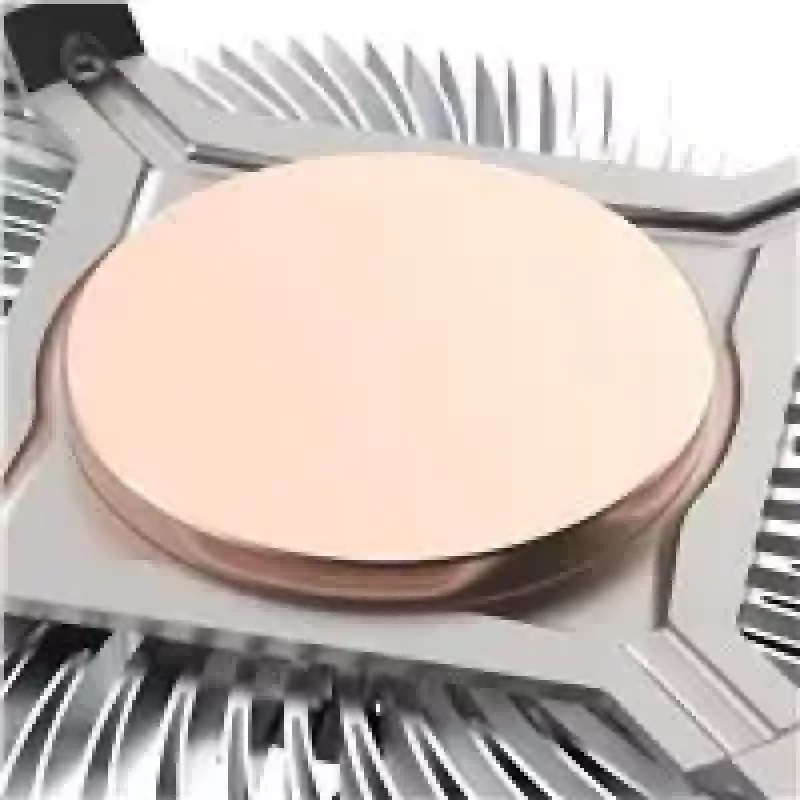 CPU-jäähdytin Akasa Al LGA1700 Thin Mini-ITX:lle — matala alumiinijäähdytyssiili