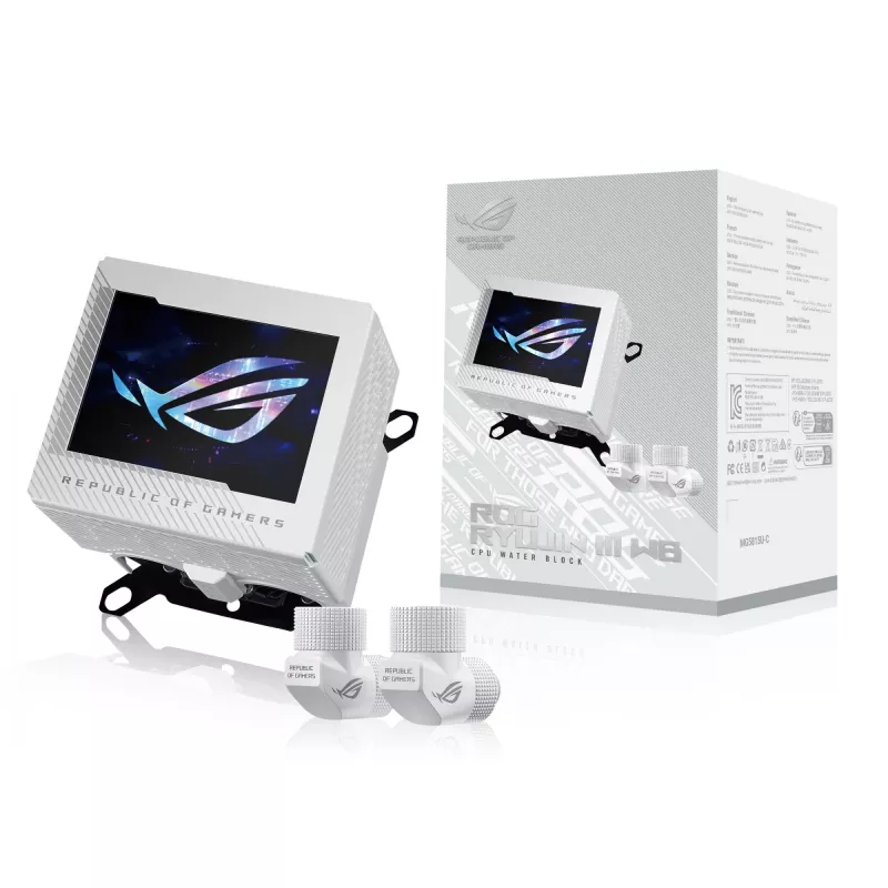 ASUS ROG RYUJIN III WB White Edition vesiblokki