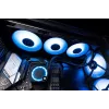 Nestejäähdytin EK Water Blocks Nucleus AIO CR360 Lux D-RGB 12 cm musta