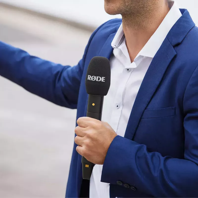 RØDE Interview PRO langaton kondensaattorimikrofoni, USB-C, 20 Hz–20 kHz, musta