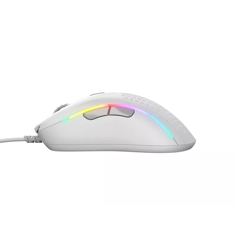 Glorious Gaming Glorious Model D 2 Wired - mattavalkoinen, oikeakätinen, optinen, USB Type-A, 26 000 DPI, valkoinen