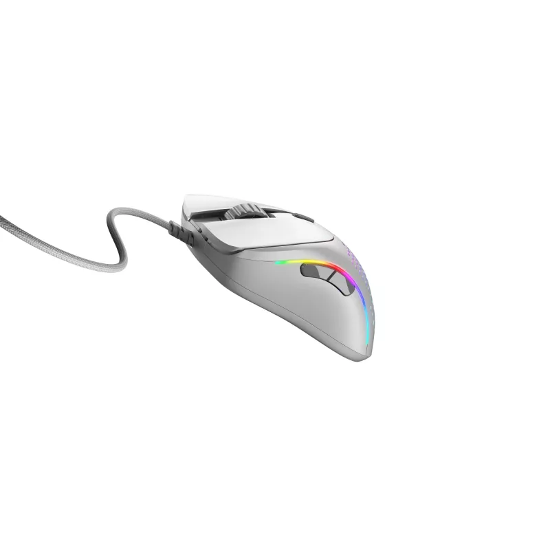 Glorious Gaming Glorious Model D 2 Wired - mattavalkoinen, oikeakätinen, optinen, USB Type-A, 26 000 DPI, valkoinen