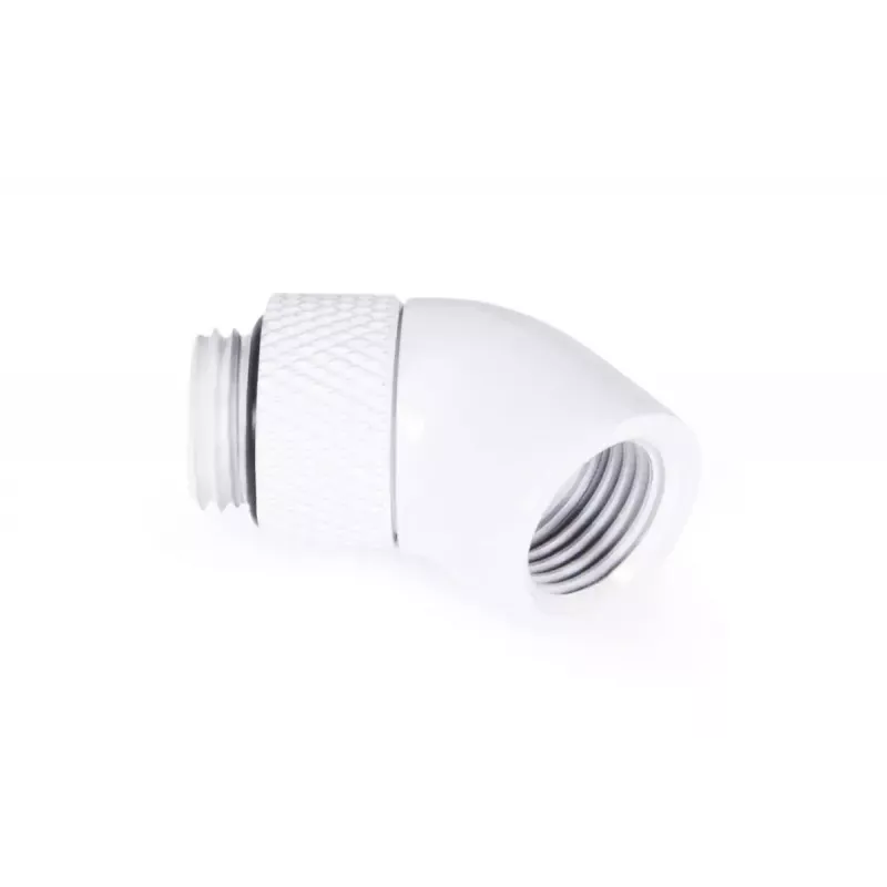Asennussarja Alphacool Eiszapfen kulmasovitin 45° kääntyvä G1/4