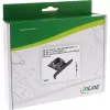InLine 76660F liitäntäkortti, PCIe x4, USB 3.2 Gen 2x2 (20 Gb/s), 1x USB-C, matalaprofiilinen