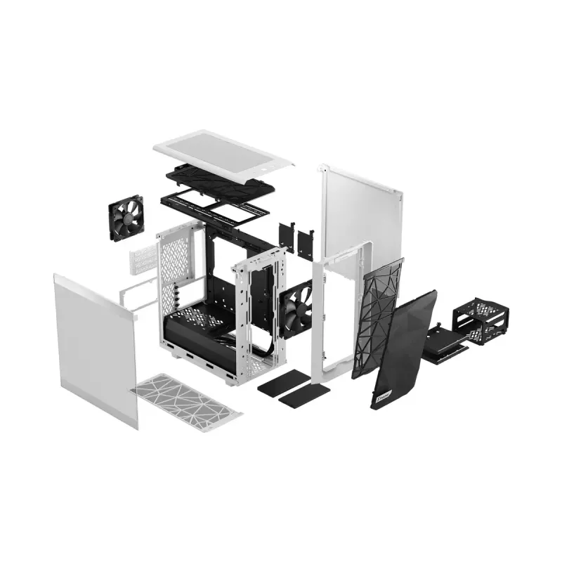 PC-kotelo Fractal Design Meshify 2 Mini valkoinen