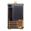Tietokonekotelo JONSPLUS MATX Handle Case Z20 – musta-oranssi