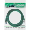 InLine verkkokaapeli S/FTP PiMF Cat.6A halogeeniton 500MHz vihreä 1m