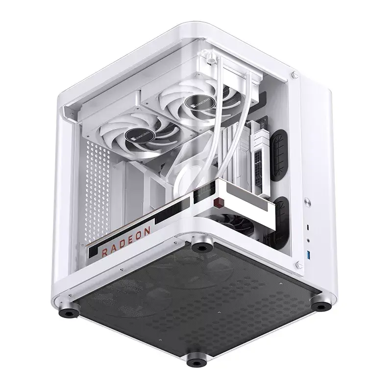 Jonsbo TK-1 2.0 Mini Tower valkoinen PC-kotelo