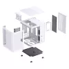 Jonsbo TK-1 2.0 Mini Tower valkoinen PC-kotelo