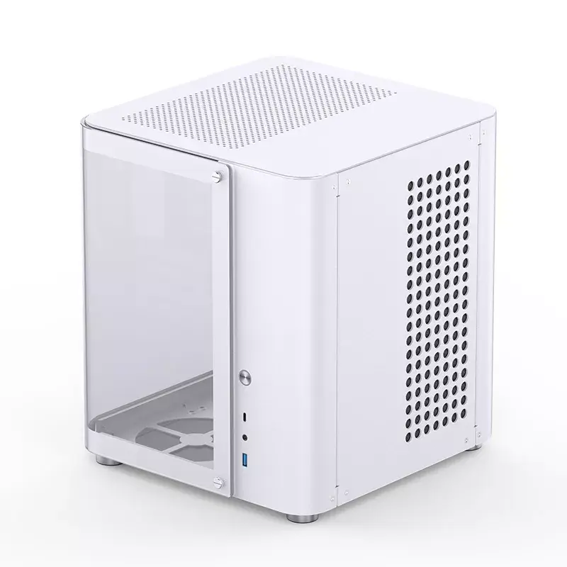 Jonsbo TK-1 2.0 Mini Tower valkoinen PC-kotelo
