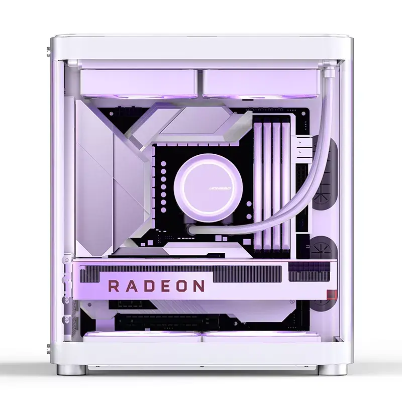 Jonsbo TK-1 2.0 Mini Tower valkoinen PC-kotelo