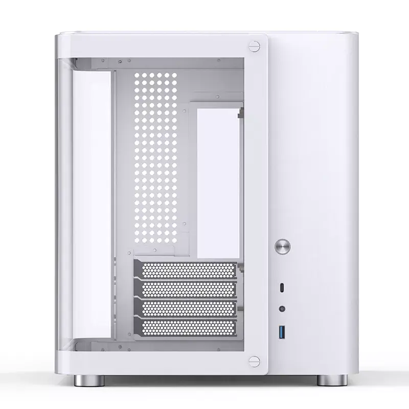 Jonsbo TK-1 2.0 Mini Tower valkoinen PC-kotelo