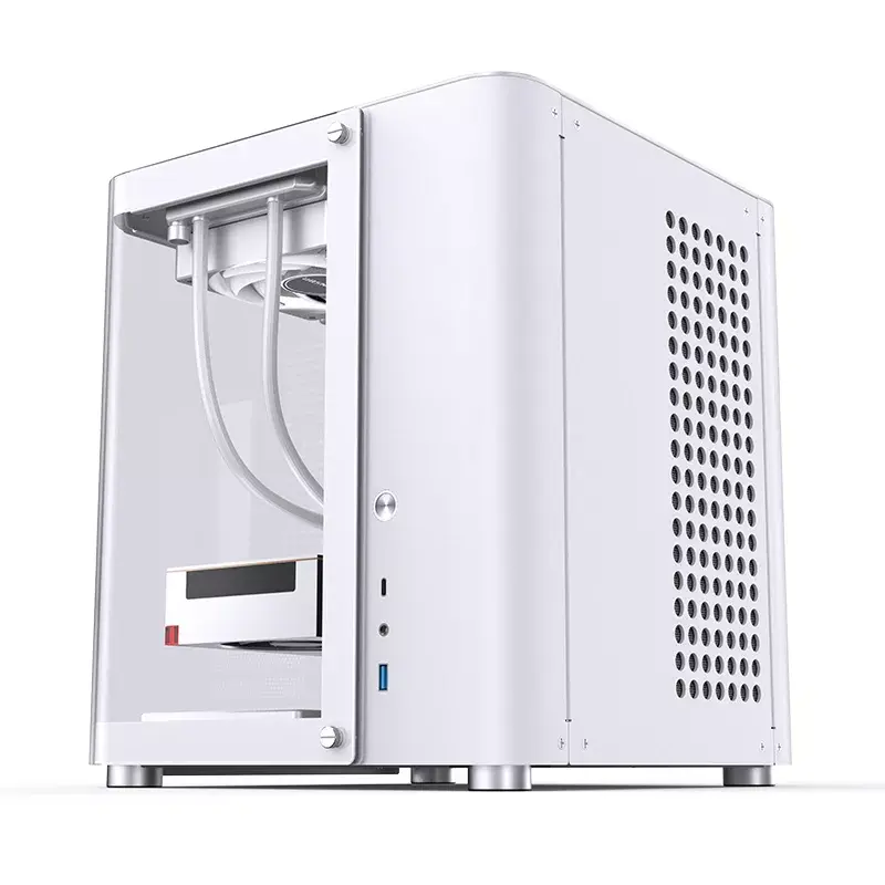 Jonsbo TK-1 2.0 Mini Tower valkoinen PC-kotelo