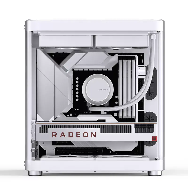 Jonsbo TK-1 2.0 Mini Tower valkoinen PC-kotelo
