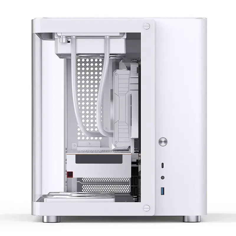 Jonsbo TK-1 2.0 Mini Tower valkoinen PC-kotelo