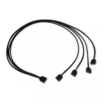 RGB-haaroitinkaapeli Alphacool 18712 5V musta 600mm