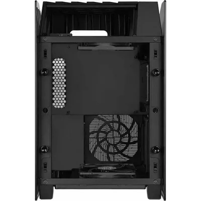 Tietokonekotelo SilverStone SST-LD03B-AF Mini-ITX musta