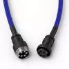 Spiraalikaapeli USB GLORIOUS mekaanisiin näppäimistöihin, GMMK Cobalt Blue GLO-KB-ACC-CBL-COIL-CBLU