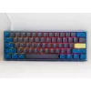 Ducky One 3 Daybreak Mini näppäimistö pelikäyttöön USB saksa musta sininen vihreä