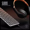 Axagon HMC-KB-US, USB 5Gbps keskitin näppäimistöllä, HDMI 4K/60Hz, 3x USB-A, SD/mSD, ääni, PD 100, US-asettelu