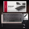 Axagon HMC-KB-US, USB 5Gbps keskitin näppäimistöllä, HDMI 4K/60Hz, 3x USB-A, SD/mSD, ääni, PD 100, US-asettelu