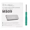 SSD-kotelo Silverstone MS09
