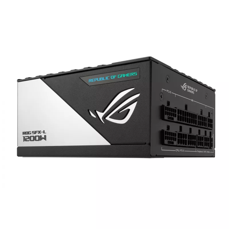 ASUS ROG -LOKI-1200T-SFX-L-GAMING virtalähde 1200 W 20+4 pin ATX musta, hopea