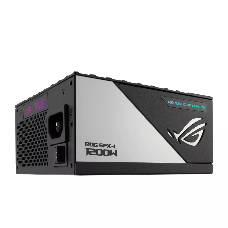 ASUS ROG -LOKI-1200T-SFX-L-GAMING virtalähde 1200 W 20+4 pin ATX musta, hopea