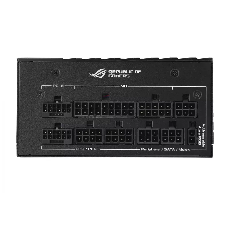 ASUS ROG -LOKI-1200T-SFX-L-GAMING virtalähde 1200 W 20+4 pin ATX musta, hopea