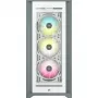 CORSAIR iCUE 5000X RGB - Tempered Glass Mid-Tower ATX PC Smart -kotelo - valkoinen