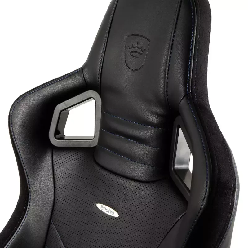 noblechairs EPIC NBL-PU-BLU-002 pelituoli, musta/sininen