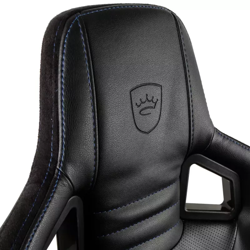 noblechairs EPIC NBL-PU-BLU-002 pelituoli, musta/sininen