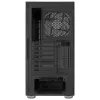 AeroCool Graphite v3 (Graphite-G-BK-v3) ACCM-PB24133.11 Midi Tower -tietokonekotelo, ATX/MicroATX/Mini-ITX, karkaistu lasia oleva sivupaneeli, ilman virtalähdettä, musta