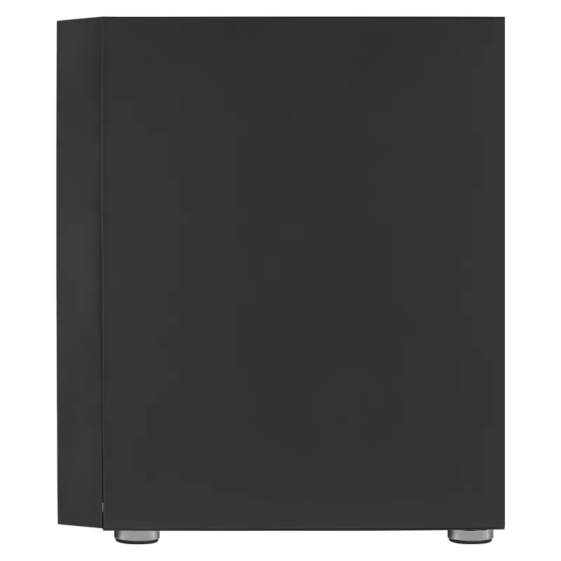 AeroCool Graphite v3 (Graphite-G-BK-v3) ACCM-PB24133.11 Midi Tower -tietokonekotelo, ATX/MicroATX/Mini-ITX, karkaistu lasia oleva sivupaneeli, ilman virtalähdettä, musta