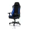 Nitro Concepts X1000 NC-X1000-BB pelituoli tietokoneelle, topattu istuin, musta/sininen (Galactic Blue)