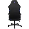 Nitro Concepts X1000 NC-X1000-BB pelituoli tietokoneelle, topattu istuin, musta/sininen (Galactic Blue)