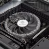SilverStone SST-NT07-1700 matalaprofiilinen suorittimen ilmajäähdytin, 80 mm, 1500–3600 rpm, musta