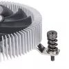 SilverStone SST-NT07-1700 matalaprofiilinen suorittimen ilmajäähdytin, 80 mm, 1500–3600 rpm, musta