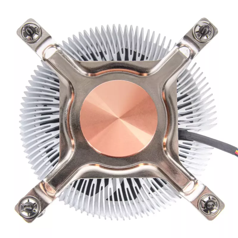SilverStone SST-NT07-1700 matalaprofiilinen suorittimen ilmajäähdytin, 80 mm, 1500–3600 rpm, musta