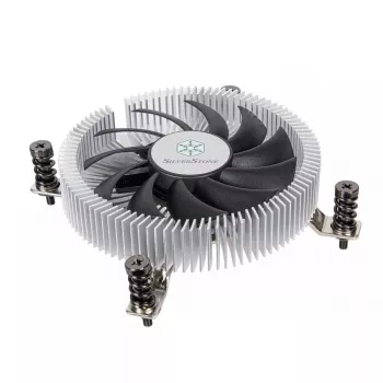 SilverStone SST-NT07-1700 matalaprofiilinen suorittimen ilmajäähdytin, 80 mm, 1500–3600 rpm, musta