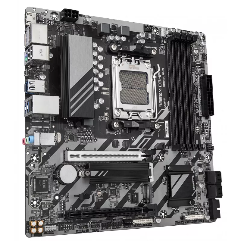 Emolevy GIGABYTE B850M D3HP, AMD B850, AM5, Micro ATX