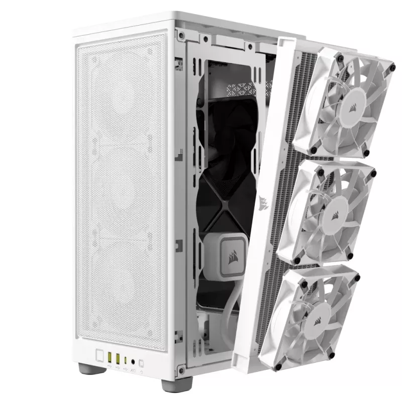 PC-kotelo Corsair 2000D AIRFLOW Small Form Factor valkoinen