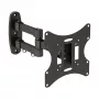 Seinäkiinnike InLine TFT/LED/Plasma 58–107 cm (23–42 tuumaa) kallistettava/käännettävä, VESA 100x100–200x200, max. 30 kg, musta