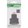InLine HDMI - DVI adapteri pistoke / 24+1 liitin kullattu, 4K2K