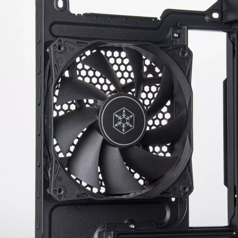 PC-kotelo Silverstone FARA 311 Micro ATX, musta
