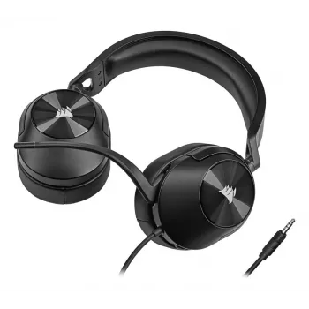 CORSAIR pelikuulokkeet Hs55 – 3,5 mm – stereo – carbon